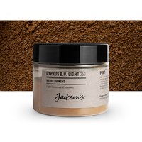 Jackson's : Artist Pigment : Cyprus Burnt Umber Light PBr7 : 25g (in 50ml Jar)