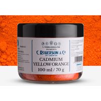 Roberson : Dry Pigment : Cadmium Yellow Orange PY108 : 100ml (70g) : Series 3