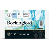 Bockingford : Glued Pad : 5x7in : 300gsm : 12 Sheets : Cold Pressed : Not surface