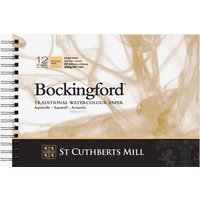Bockingford : Watercolour Paper : Spiral Pad : 300gsm : A4 : Rough