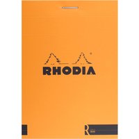 Rhodia : Basics Lined Pad : Orange Cover : 80 Sheets : 8.5x12cm