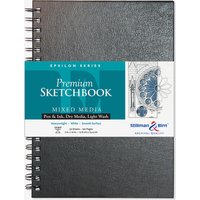 Stillman & Birn : Epsilon Sketchbook : 7 x 10in Wirebound 150gsm : Natural White Smooth
