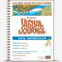 Strathmore : Visual Journal : Watercolour Paper Pad : 9x12in : 22 Sheets : Not
