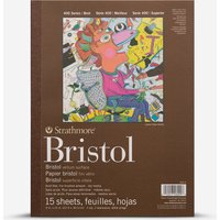 Strathmore : 400 Series : Bristol Pad : 9x12in : 2Ply Vellum (Medium)