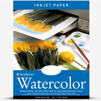 Strathmore : Artist Inkjet : Watercolour Paper : 325gsm : 8.5x11in : 8 Sheets : Natural White