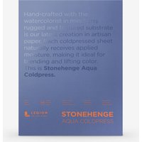 Stonehenge : Aqua Watercolour Paper Block : 140lb (300gsm) : 10x14in : Cold Pressed : Not