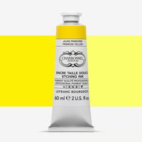 Charbonnel : Traditional Etching Ink : Primrose Yellow : 60ml