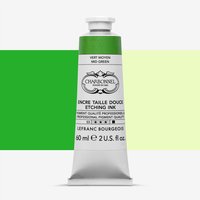 Charbonnel : Traditional Etching Ink : Medium Green : 60ml