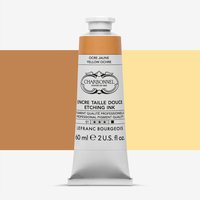 Charbonnel : Traditional Etching Ink : Yellow Ochre : 60ml
