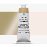 Charbonnel : Traditional Etching Ink : Gold : 60ml