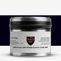 Hanco : Lithographic Ink : 1lb Can : Archival SMA Black
