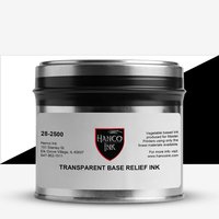 Hanco : Relief Ink : 1lb Can : Transparent Base