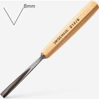 Pfeil : Mallet Handle Woodcut Tool : Straight Chisel : D12/8 8mm
