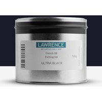 Lawrence : French 88 Etching Ink : 500g : Ultra Black