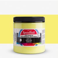 Speedball : Acrylic Screen Printing Ink : 8oz (236.5ml) : Primrose Yellow