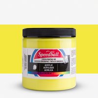 Speedball : Acrylic Screen Printing Ink : 8oz (236.5ml) : Process Yellow