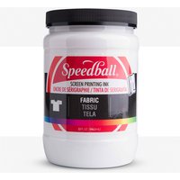 Speedball : Fabric Screen Printing Ink : 32oz (946.5ml) : White