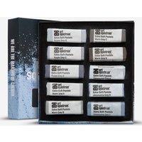 Art Spectrum : Extra Soft Square Pastel : Set Of 10 : Warm Greys