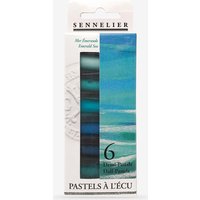 Sennelier : Soft Pastel : Half Stick : Set of 6 : Emerald Sea