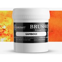 Brusho : Crystal Colours : Powder Paint : 50g : Gamboge