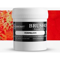 Brusho : Crystal Colours : Powder Paint : 50g : Vermillion