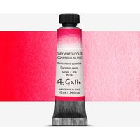 A. Gallo : Handmade Watercolour Paint : 10ml : Permanent Carmine