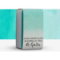 A. Gallo : Handmade Watercolour Paint : Full Pan : Copper Blue