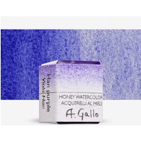 A. Gallo : Handmade Watercolour Paint : Half Pan : Han Purple