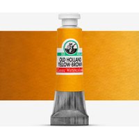 Old Holland : Watercolour Paint : 6ml : Old Holland : Yellow Brown