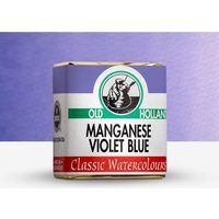 Old Holland : Watercolour Paint : Half Pan : Manganese Violet Blueness