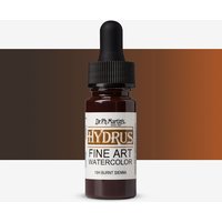 Dr. Ph. Martin's : Hydrus Liquid Watercolour Paint : 15ml : Burnt Sienna