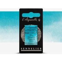 Sennelier : Watercolour Paint : Full Pan : Turquoise Green