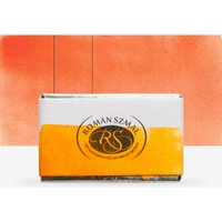 Roman Szmal : Aquarius : Watercolour Paint : Full Pan : Golden Orange