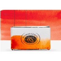 Roman Szmal : Aquarius : Watercolour Paint : Full Pan : Aquarius Orange