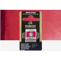 Royal Talens : Rembrandt Watercolour Paint : Half Pan : Alizarin Crimson