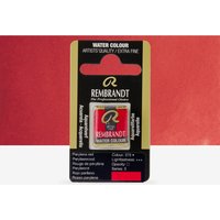 Royal Talens : Rembrandt Watercolour Paint : Half Pan : Perylene Red