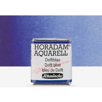 Schmincke : Horadam Watercolour Paint : Half Pan : Delft Blue