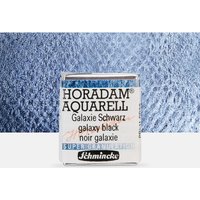 Schmincke : Horadam Watercolour Paint : Supergranulation : Half Pan : Galaxy Black