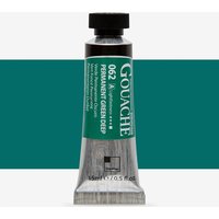 ShinHan : Professional Designers Gouache : 15ml : Permanent Green Deep