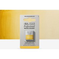 Winsor & Newton : Professional Watercolour : Half Pan : Yellow Ochre Light