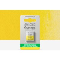 Winsor & Newton : Professional Watercolour : Half Pan : Cadmium-Free Yellow Pale