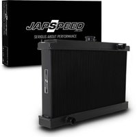 Universal - 100mm Black Aluminium Radiator