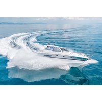 Sportboot fahren auf dem Rhein Sportboot fahren auf dem Rhein