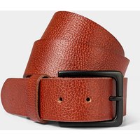 Mens Cleveland Mens Leather Belt - Size Small - Rosewood - by Joe Browns