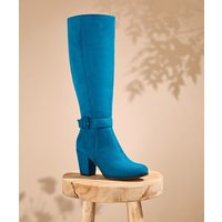 Womens Margot Stylish Knee High Boot - Size 7 - Teal - by Joe Browns