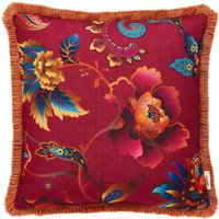 Statement Floral Reversible Fringed Cushion at Joe Browns Statement Floral Reversible Fringed Cushion.