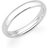 Fine Jewellery by John Greed 9ct White Gold Court Wedding 2.5mm Ring