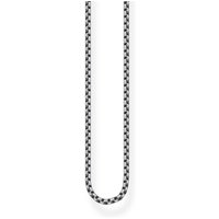 Thomas Sabo Silver Blackened Necklace KE1106-637-12 – Timeless - Size 42 cm