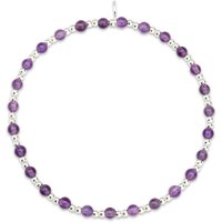 John Greed Signature Silver Full Amethyst IMERAKI Bracelet