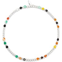 John Greed Deal Enjoy 50% Off the Signature Silver Mini Agate Trio Bracelet